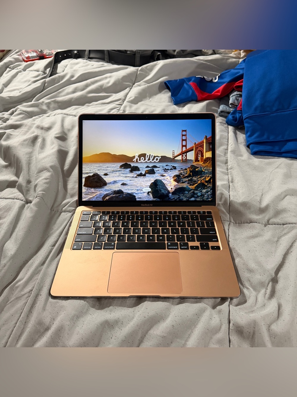 Apple MacBook Air M1 (ONLY 96 CYCLES!) 13.3in Rose Gold 8GB RAM 256GB SSD Laptop
